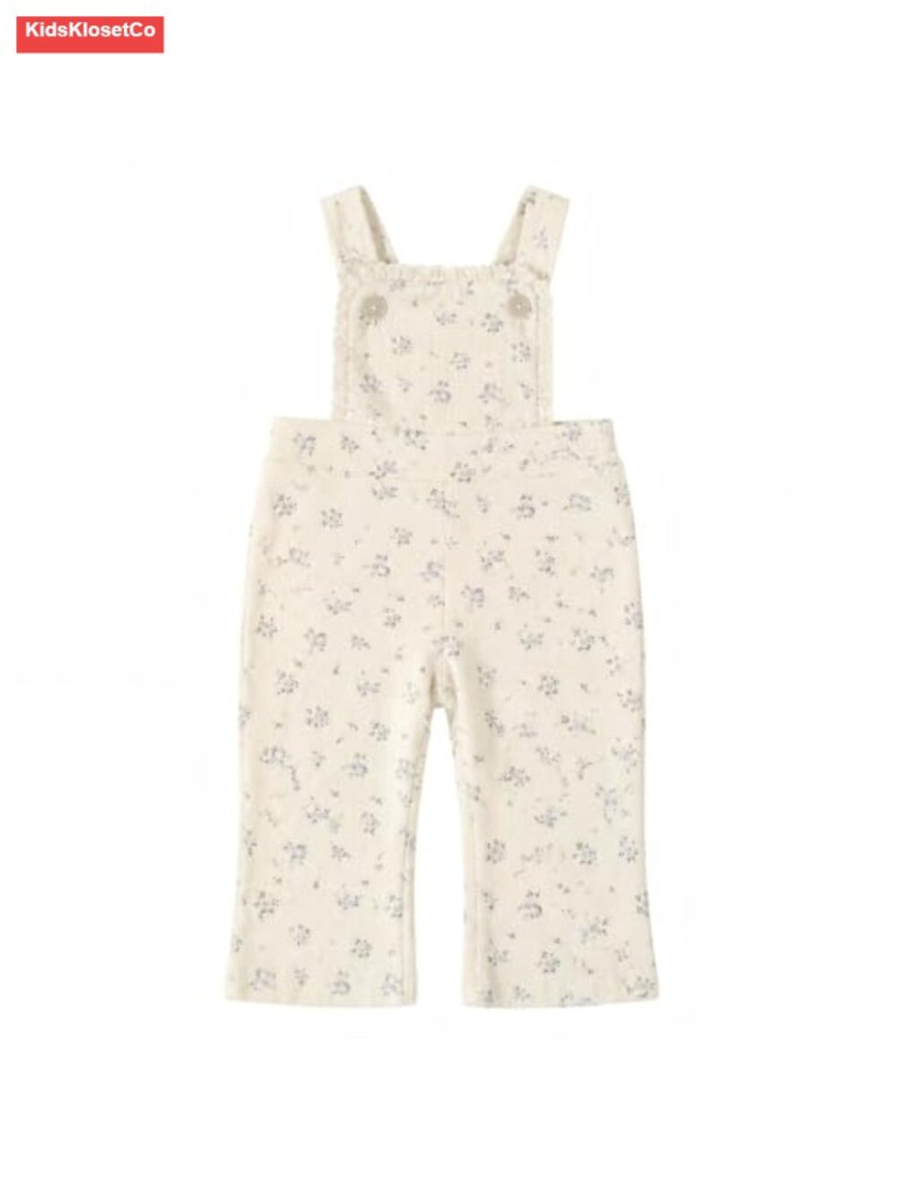 Baby Girl Floral Toddler Overalls Jumpsuit Flare Pants